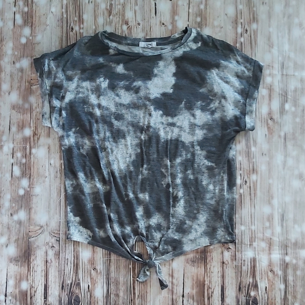 Tie die crop top